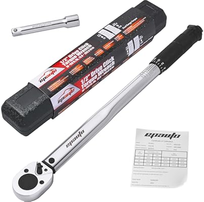 EPAuto 1/2" Click Torque Wrench 10-150 Nm 1