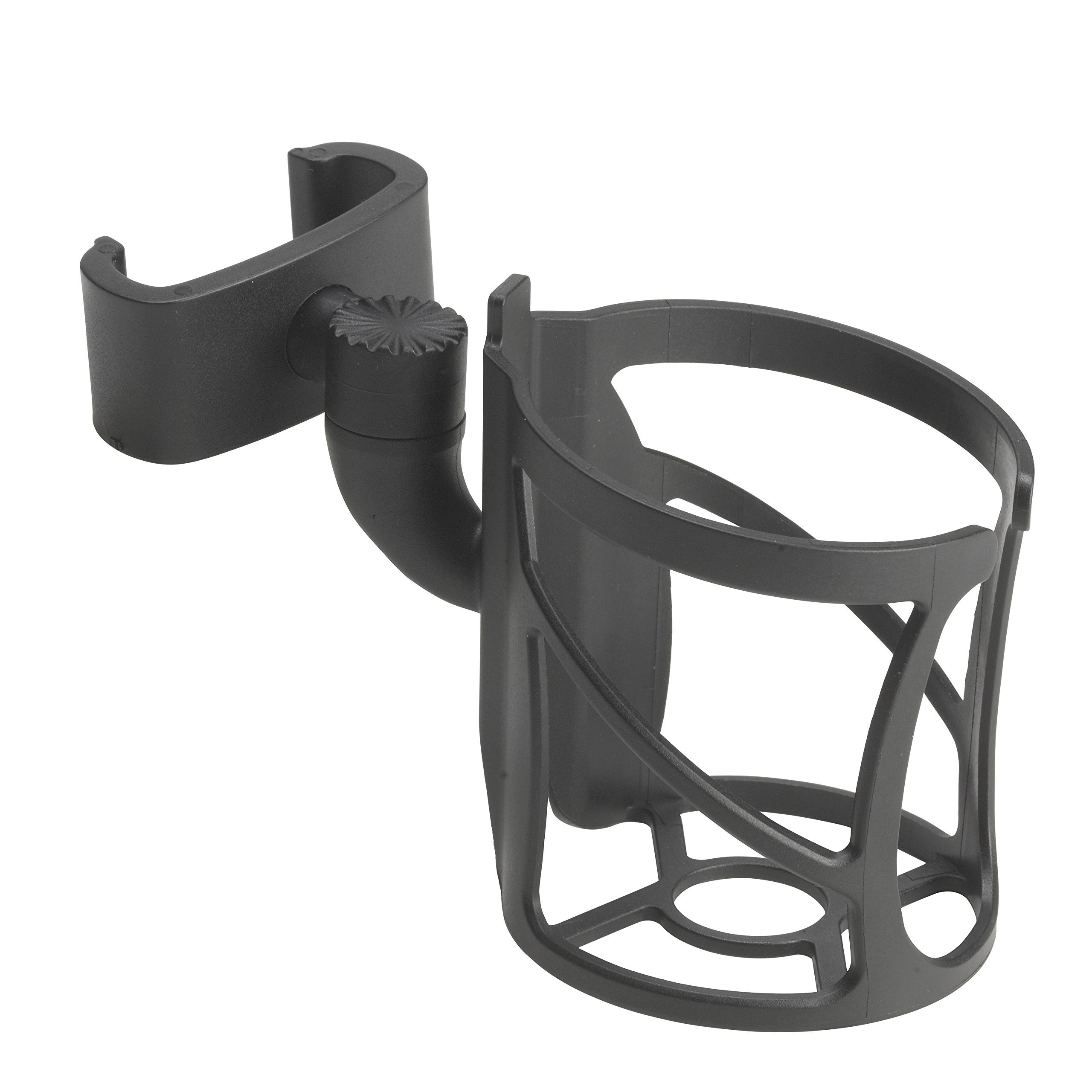 Photo 1 of Drive Medical Nitro Clip-On Cup Holder for Walker Rollator, 6 x 4 x 3.5 Inch, Black