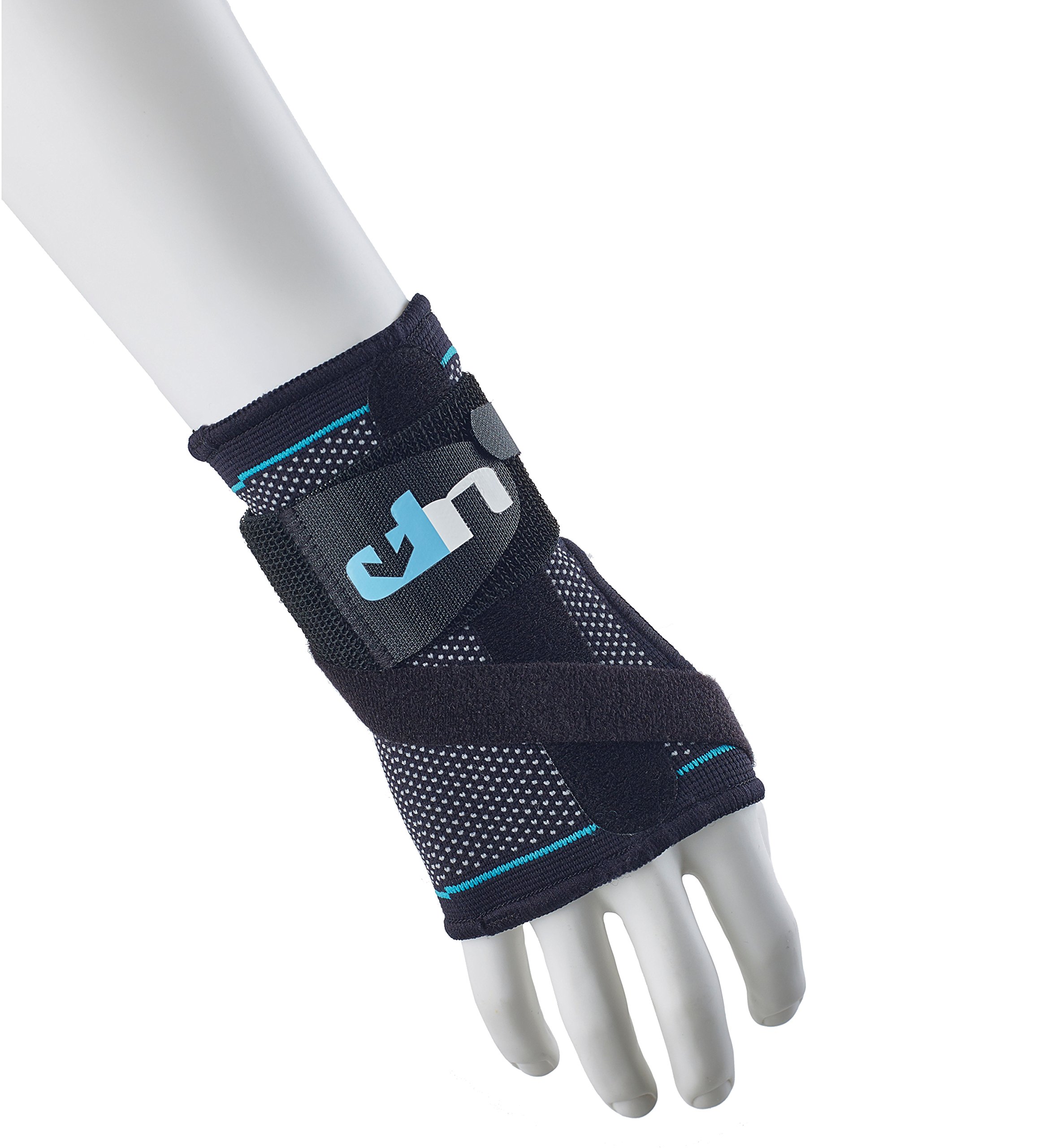 Ultimate Performance Advanced Ultimate Compression Wrist Support with Splint, Small Black