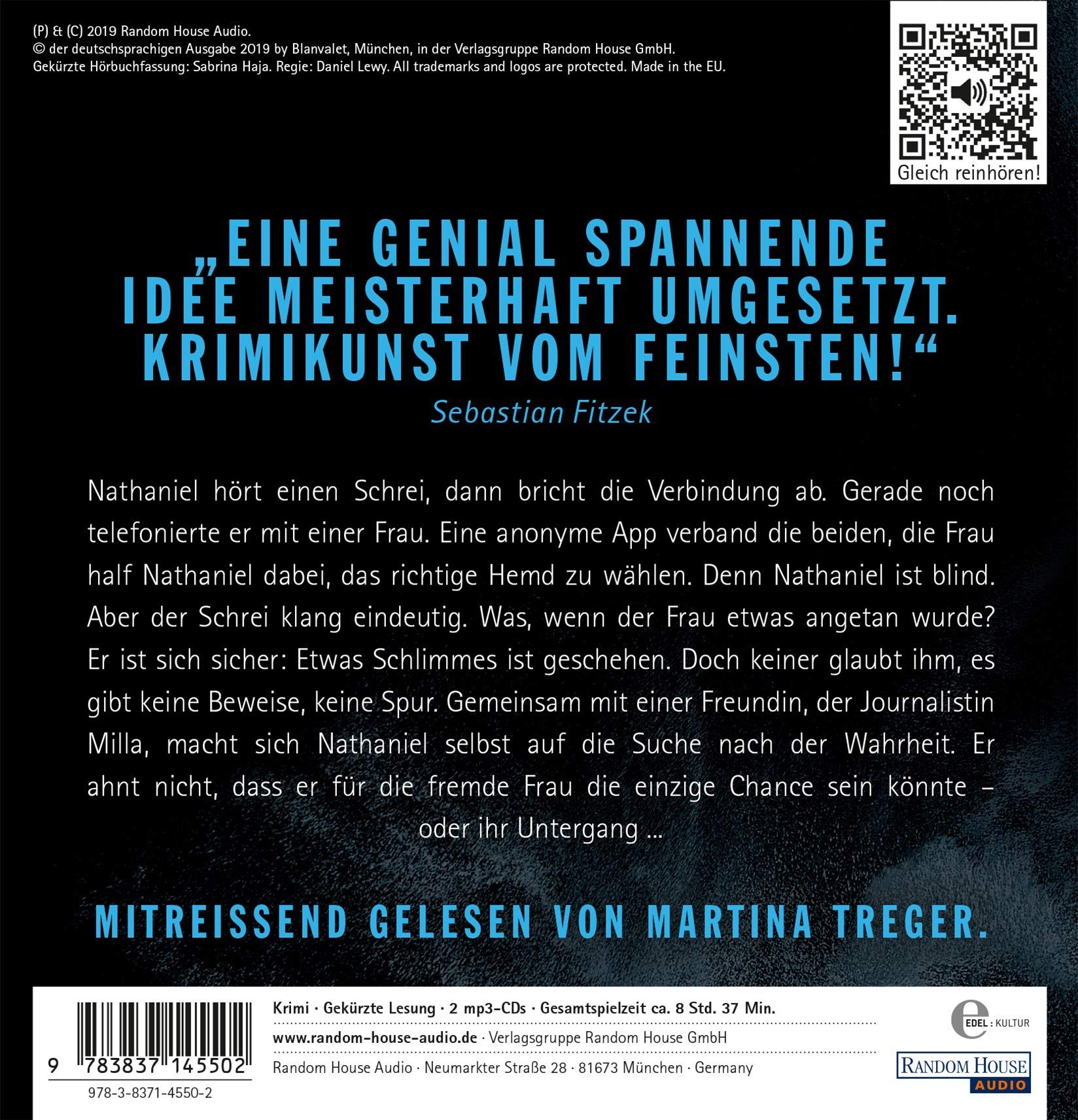 Blind Milla Nova Ermittelt Band 1 Amazon De Brand Christine Treger Martina Bucher