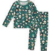 pureborn Baby Toddler Kids Viscose from Bamboo Pajamas Set Pjs 2pcs 18M-8Y