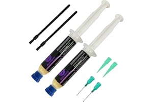 Ouwinway 2-packs no clean soldering flux paste,solder flux for Electrical Soldering,For Copper Pipe Brazing, Tin soldering,10cc/bottle