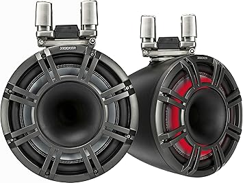 kicker 11 inch tower speakers