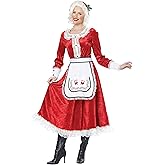 California Costumes Women's Classic Mrs. Claus Adult