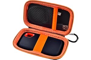 Case Compatible with SanDisk 1TB 2TB 500GB Extreme Portable SSD, Fits for SanDisk PRO External Solid State Drive, Hard Drive 