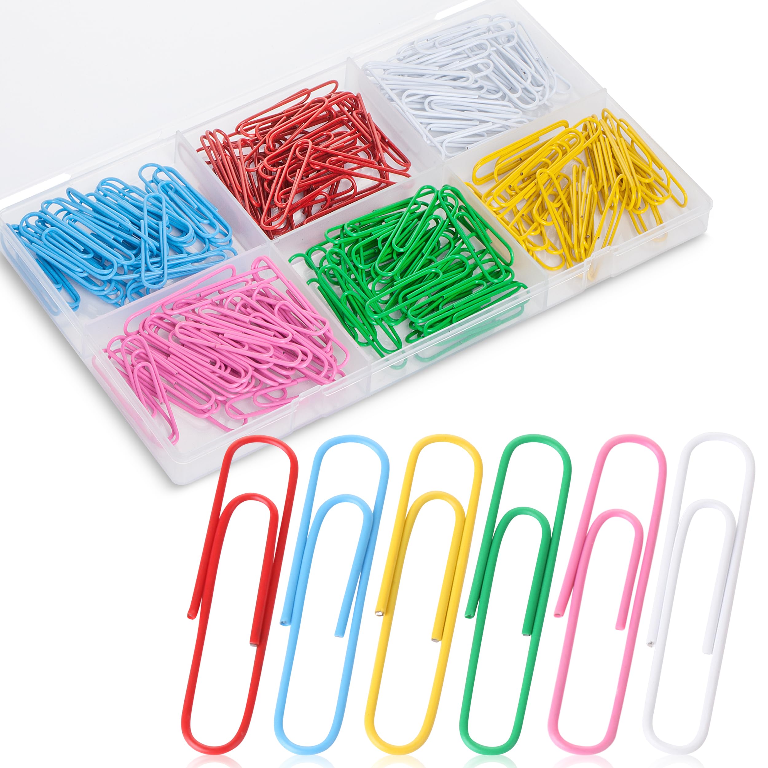 Photo 1 of Mr. Pen- Paper Clips, 2 Inch, 240 Pack, Large Colored Paper Clips, Colored Paper Clip, Clip, Paperclips, Paper Clip, Office Supplies, Clips for Paperwork, Paper Clips for Office, Paper Clips Large