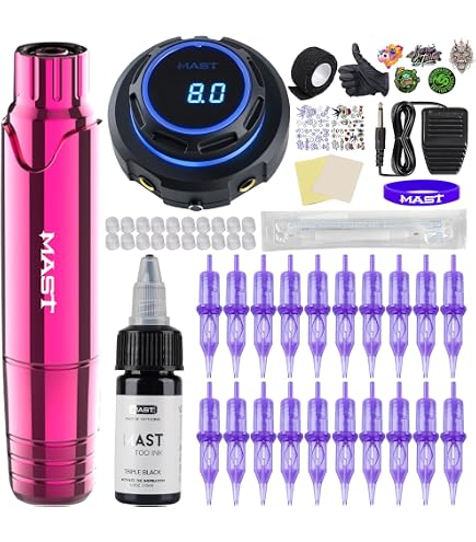Amazon.com: Mast Tattoo Kit, P20 Wireless Tattoo Pen Machine Gun