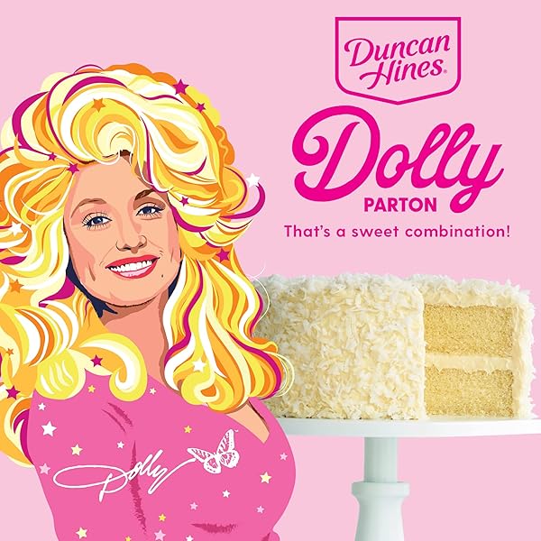 DUNCAN HINES DOLLY PARTON’S FAVORITE CREAMY BUTTERCREAM FLAVORED CAKE FROSTING, PERFECT FOR SUGAR COOKIES, 16 OZ.