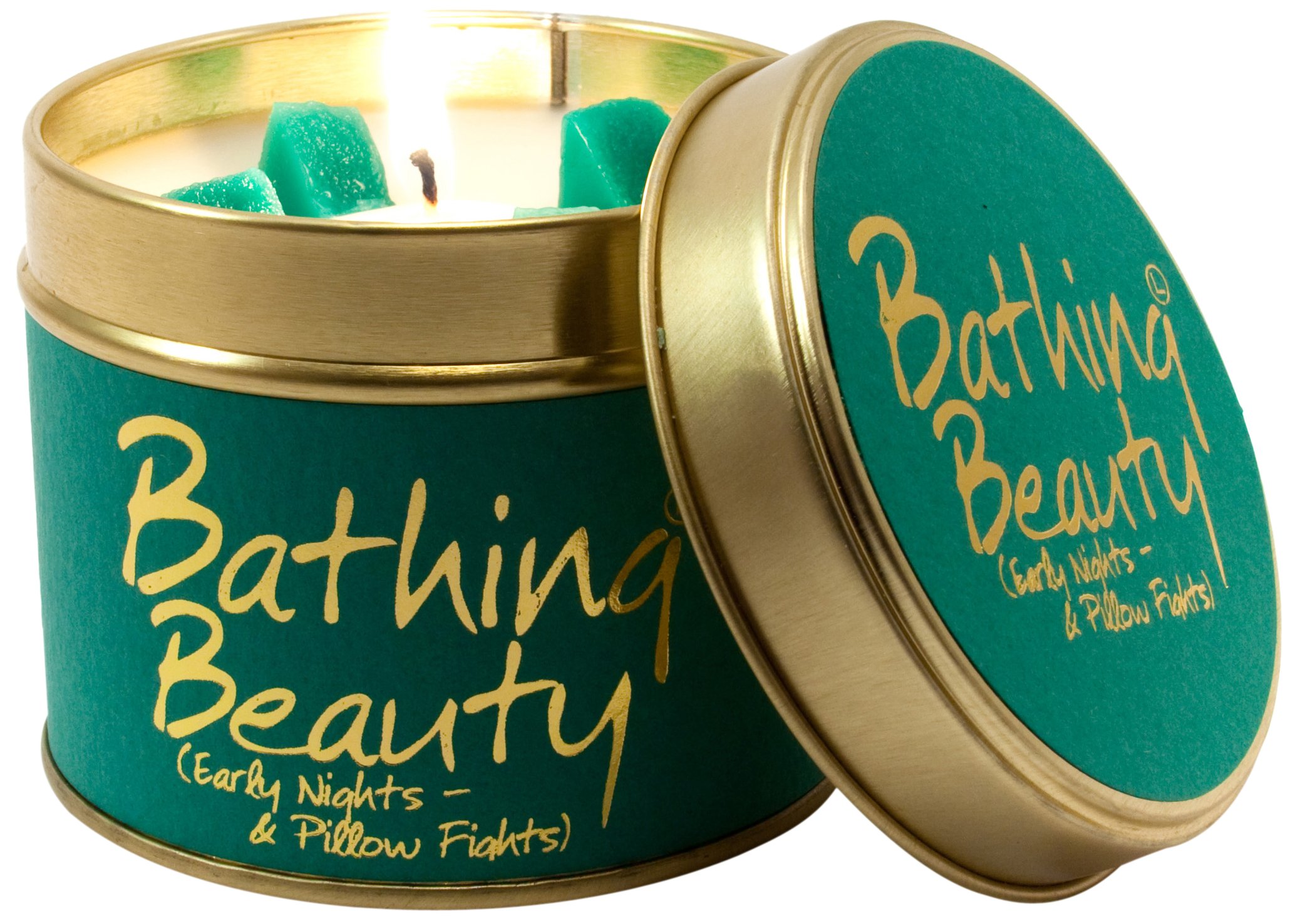 Lily Flame Bathing Beauty Tin, Green