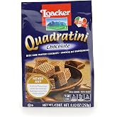 Loacker Quadratini Chocolate Wafer Cookies, 8.82 Ounce