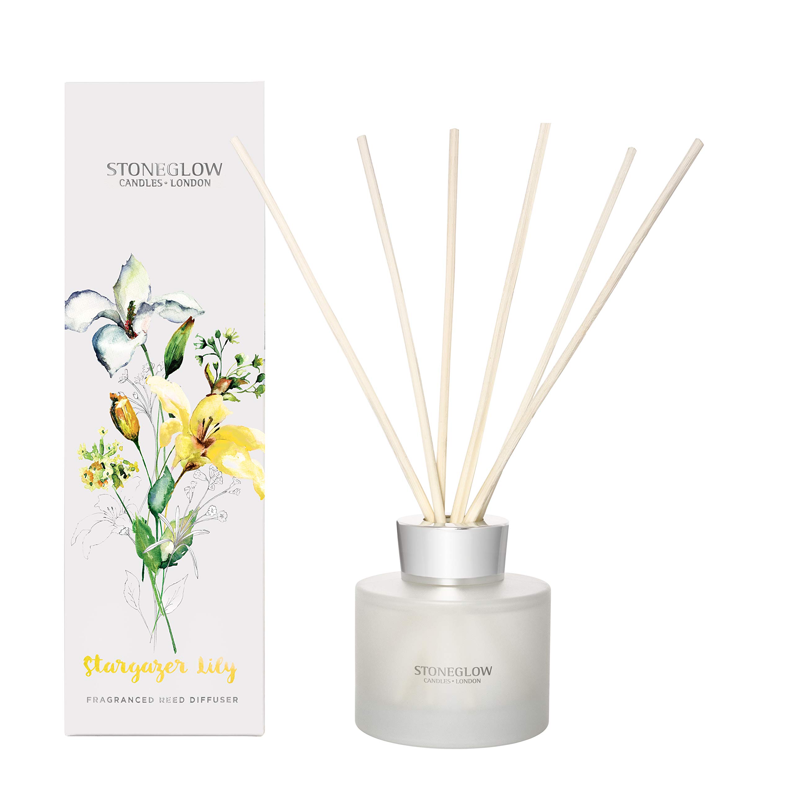 Stoneglow - Botanics Stargazer Lily Scented 120ml Reed Diffuser - 70041