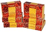 Vaadi Herbals Luxurious Saffron Soap 6x75g