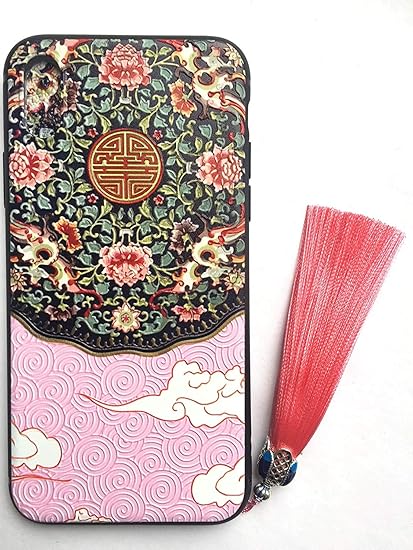 Amazon Co Jp Kolo 盆花 Iphone X ケース Iphoneケース Iphonexケース 中国風のスマホケース ピンク Iphonex 家電 カメラ