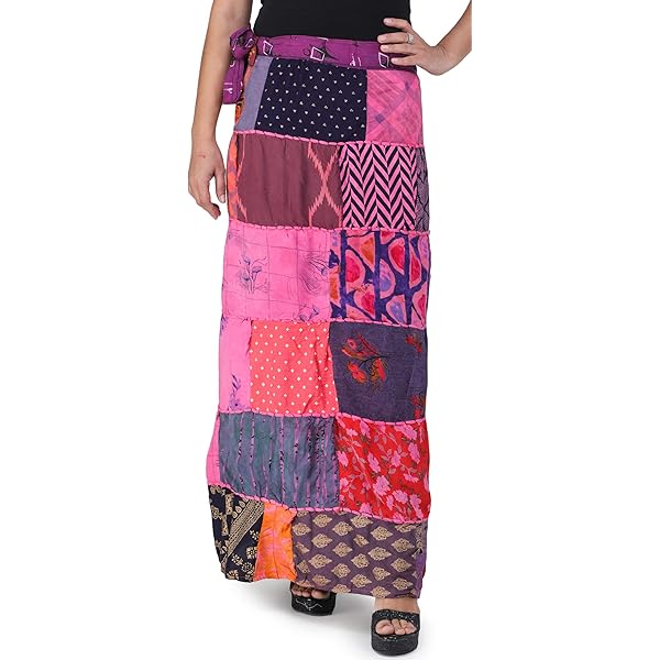 Indian Women Cotton WRAP Around Skirts Vintage Girls WEAR
