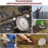 FINDMAG Magnetic Fishing Magnet 600 LBS 75 mm Neodymium Lift with Rope view 4