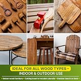 Nordicare Linseed Oil for Wood 500ml Pure & Natural Danish Furniture Oil view 5