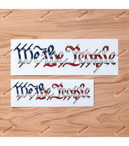 Purchase A We The People Sticker For Your Truck...