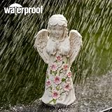 Goodeco Angel Garden Ornament Solar Fairy Statue Yard Decor Gift view 6