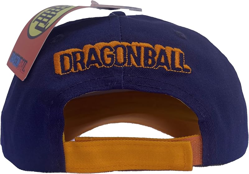 Dragon Ball | Gorra de Beisbo | Son Goku & Kame | Azul-Naranja | Talla única Baseball cap, Blu-Arancione, Taglia Unica Unisex-Adulto