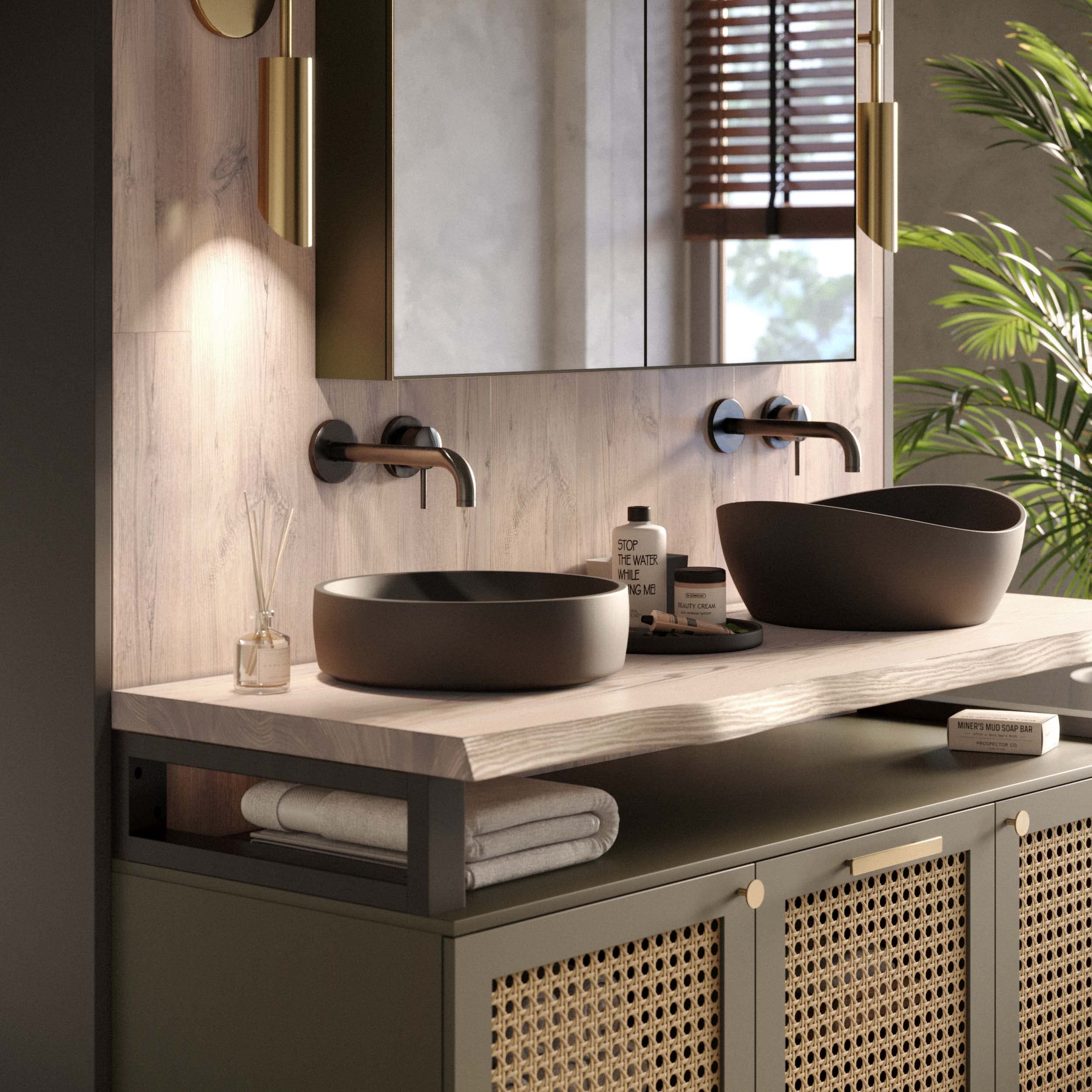 LAMO-Manufaktur-Encimera-para-Lavabo-Encimera-de-Bano-Estante-de-Bano-Tablero-de-Pared-para-Lavabo-60×50-cm-LxA