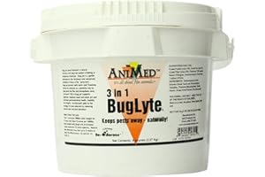 ANIMED Bug Lyte with Live Yeast Cultures for Horses, 5-Pound (Not for Sale in California)…