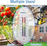 Thermometer World Large 240mm Outdoor Garden Thermometer Greenhouse Indoor view 5
