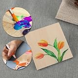 SenZee Basswood Sheets 12 Pcs 1.5mm 200x100mm 100x100mm Blank Plywood for Crafts view 6