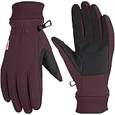 Carhartt Women's Wind Fighter Thermal-lined Fleece Touch-sensitive Knit Cuff Glove