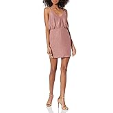 Speechless Womens Sleeveless Blouson Dress