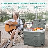 Alpicool 39L Portable Car Refrigerator Dual Zone 12V/24V 100-240V view 9