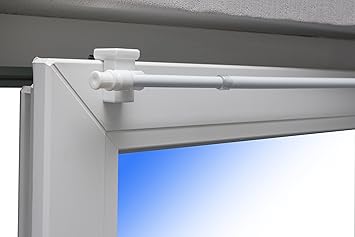 Amazon De Gardinenstange Boston Fix Klick 85 135cm Ausziehbar Weiss Klemmstange Spannfix Jetzt Mit