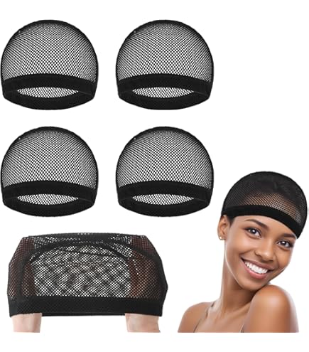 Amazon.com: Dream Deluxe Closed Top Weaving Cap (12 Pieces) Black