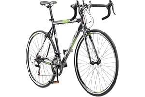 Schwinn Volare 1300 Road Bike, 700c Mens and Womens Bike, 14-Speed Drop Bar Road Bicycle, Aluminum Frame, Sport Tires, Fitness Seat, Alloy Caliper Brakes, Adult Bicycle