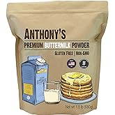 Anthony's Buttermilk Powder, 1.5 lb, Gluten Free, Non GMO, Hormone Free, Keto Friendly, Product of the USA