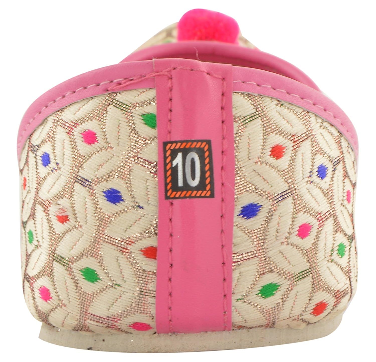 babes women's rajasthani synthetic shoes