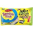 SOUR PATCH KIDS Candy & SWEDISH FISH Candy Variety Pack, 115 - 0.5 oz Snack Packs