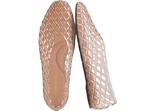CUSHIONAIRE Siesta Ballet Flats Review: Comfortable Slip-On Pointed Toe Jelly Shoes for Women