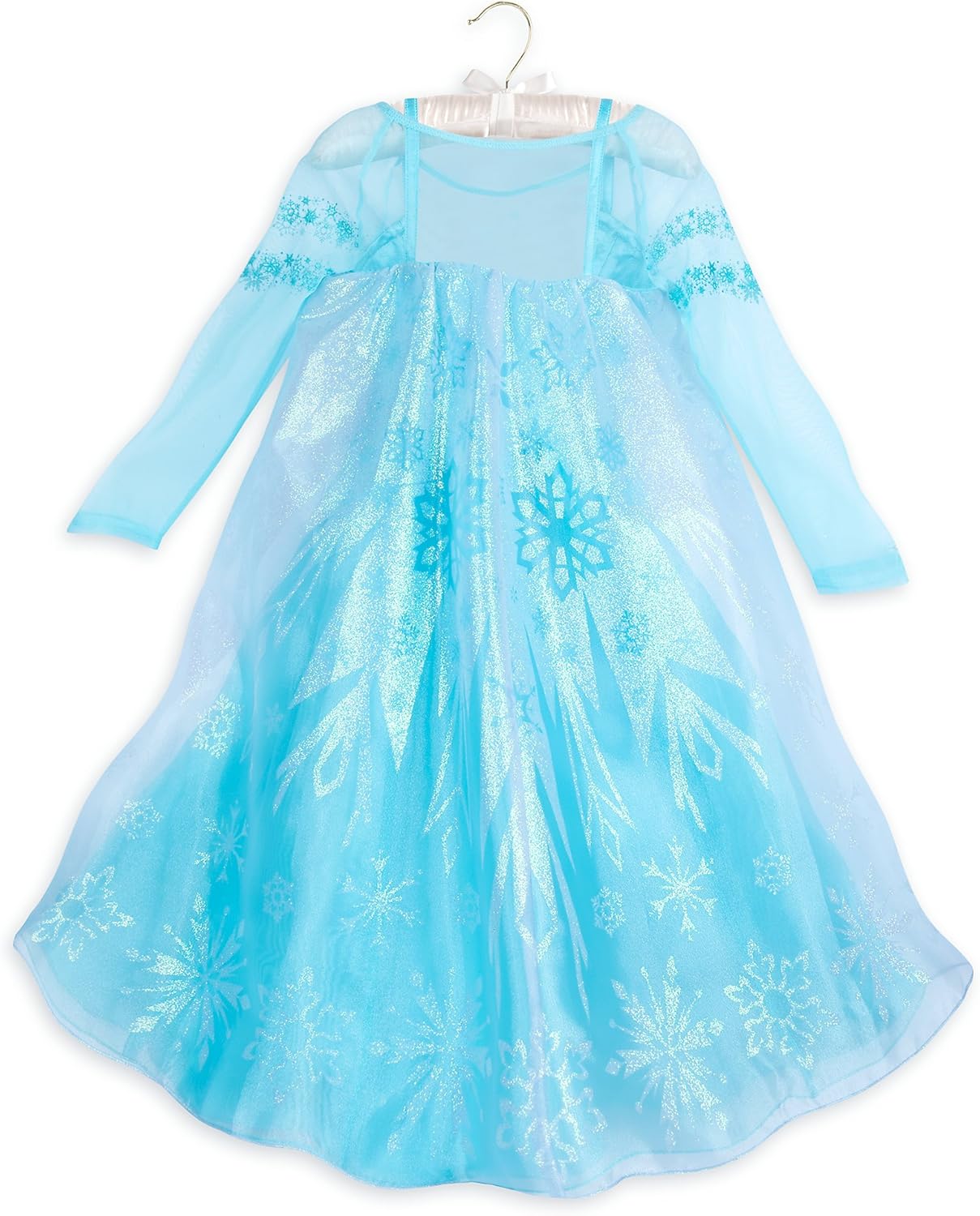 Disney Elsa Costume for Kids - Frozen Size 4 Blue: Clothing