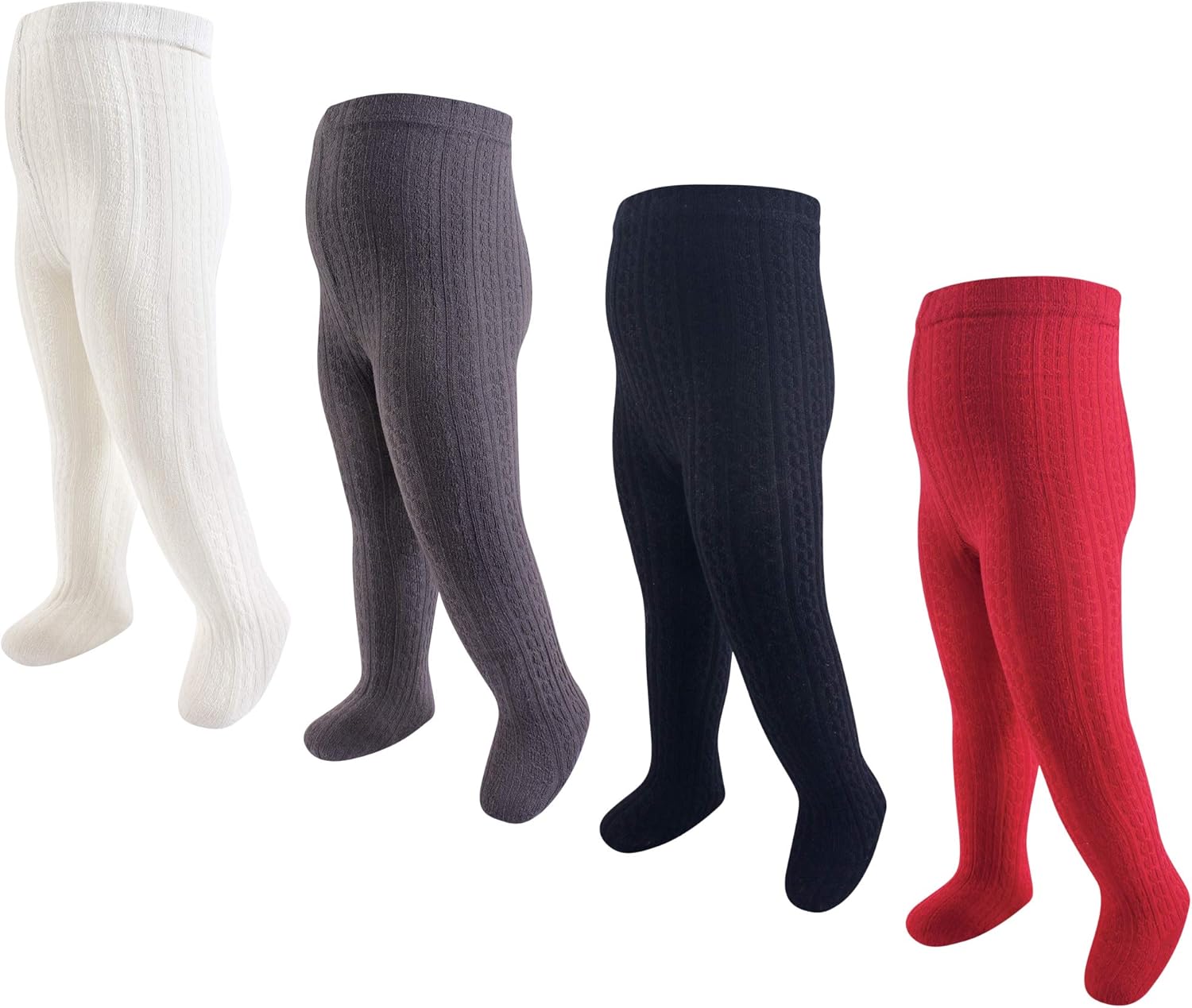 Hudson Baby baby-girls Cotton Rich Tights: Clothing