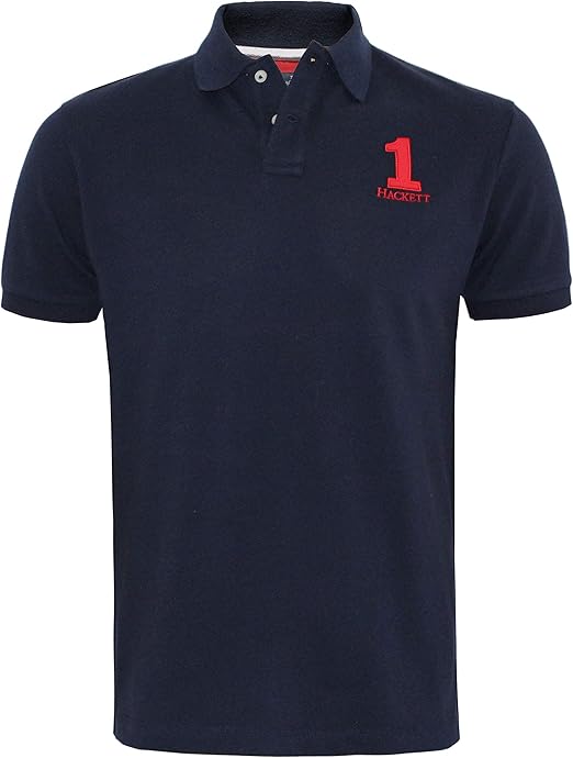 Hackett Men New Classic Polo TShirt Size SXXL Classic Fit Amazon.co.uk Clothing