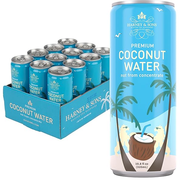 HARNEY & SONS COCONUT WATER, NATURALLY REFRESHING, NATURAL...
