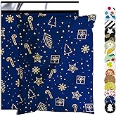 Jowlroel Christmas Poly Mailer 6x9 Inch 100 Pcs, Waterproof and Tear-Resistant Shipping Bags for Clothing, Strong Mailing Bags with Self-Seal, Cute Packaging Bags for Small Business - Starrysky