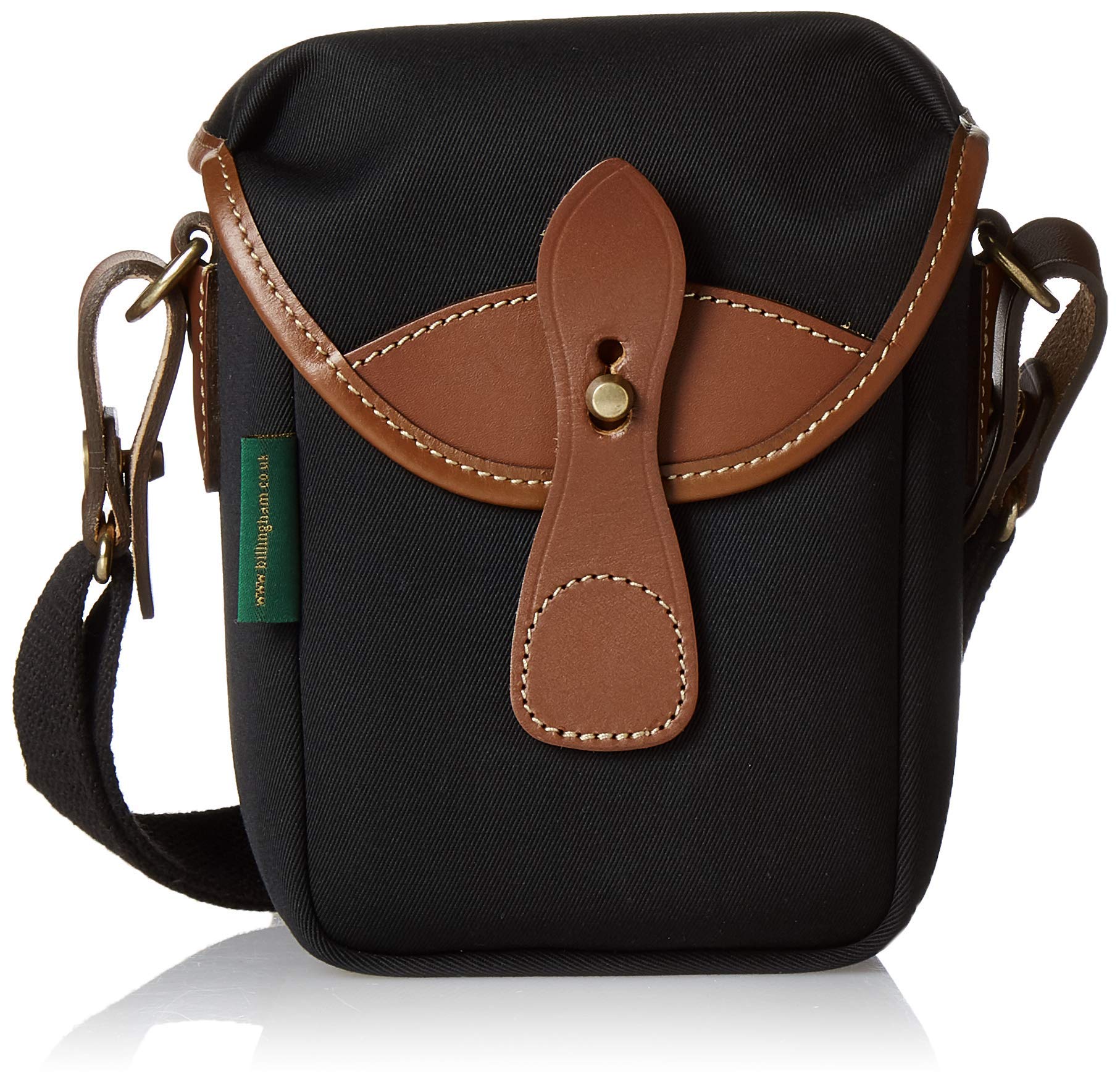 Billingham 72 Small Camera Case (Black Canvas/Tan Leather)