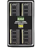 NEMIX RAM 64GB (2X32GB) DDR4 3200MHz PC4-25600 2Rx8 1.2V CL22 288