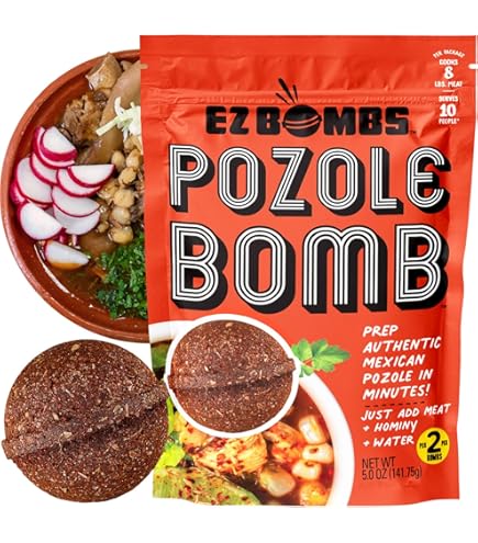 Amazon.com : EZ Bombs Variety Pack – Pozole, Tinga & Birria Bomb