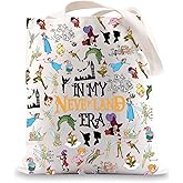 JNIAP Cartoon Characters Tote Bag Cartoon Movie Fan Gift Fairytale Shoulder Bag Fairytale Lover Gift Princess Shoulder Bag