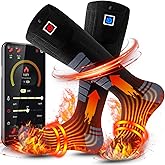 Heated Socks for Men Women 3000mAhBattery Rechargeable Washable with APP Control for Hunting Fishing Camping Hiking