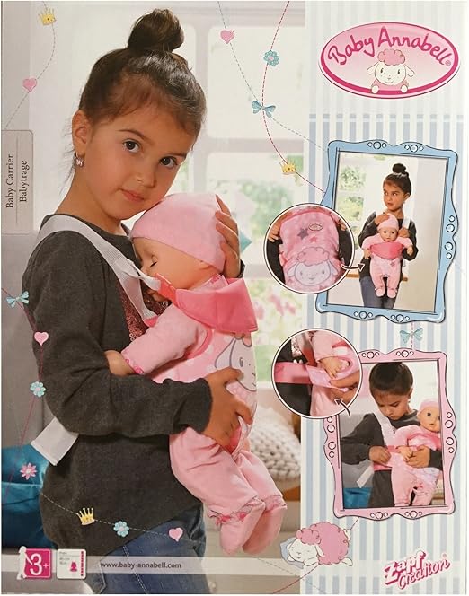 baby annabell baby carrier