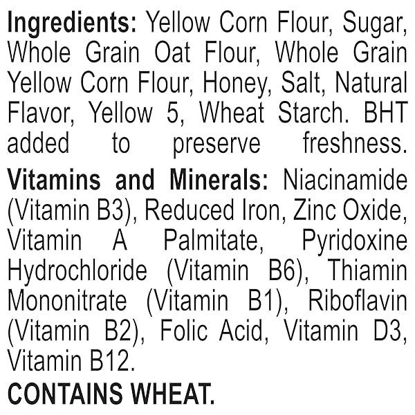POST HONEYCOMB CEREAL, HONEY FLAVORED SWEETENED CORN AND OAT CEREAL, 16 OZ BOX