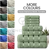GC Gaveno Cavalia 8 Pc Egyptian Cotton Towel Bale Sage Green 450 GSM view 5
